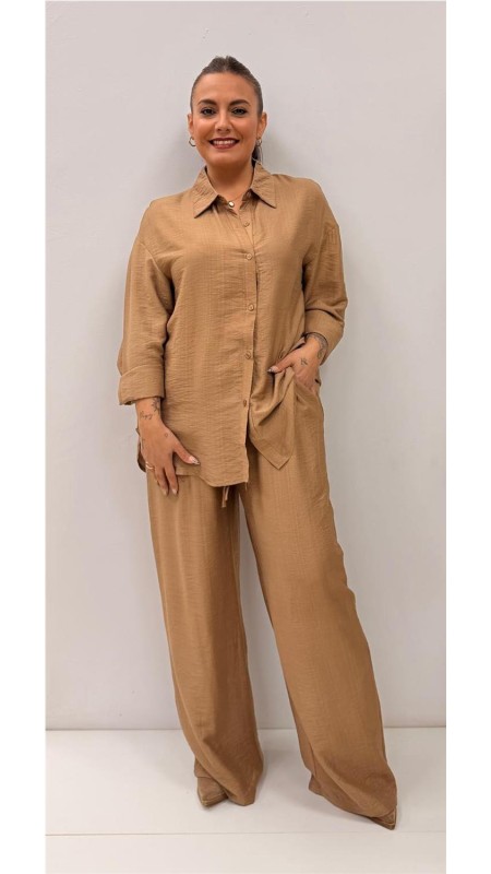 CONJUNTO AMAYA MARRON