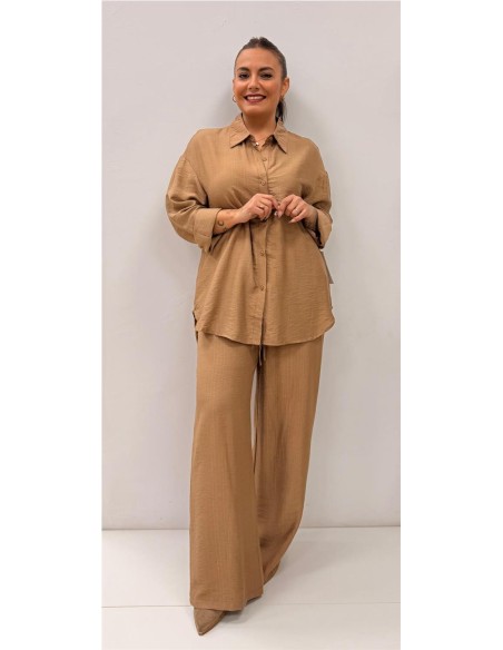 CONJUNTO AMAYA MARRON