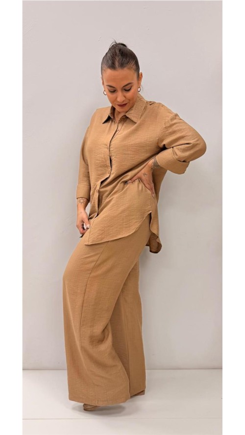 CONJUNTO AMAYA MARRON