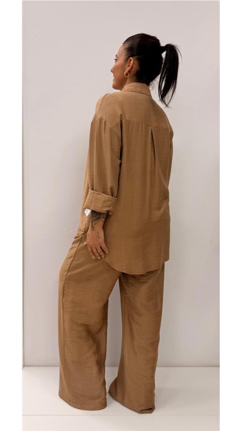 CONJUNTO AMAYA MARRON