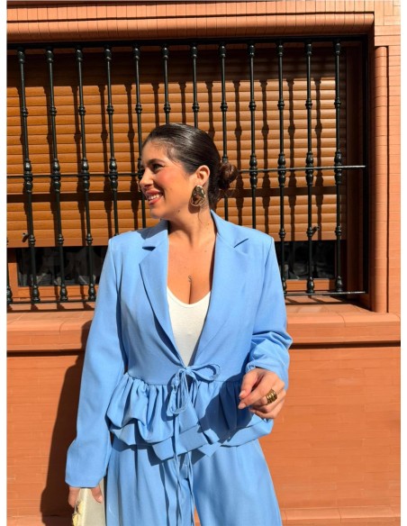 CONJUNTO PRADA CELESTE