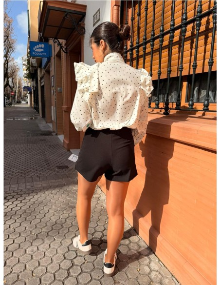 CAMISA CORAZONES BLANCO