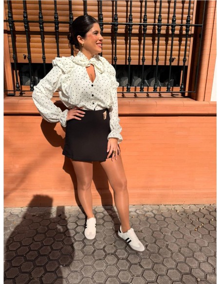 FALDA PANTALÓN ANTOJO NEGRO