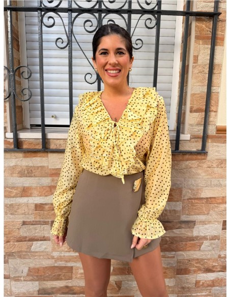 CAMISA AMAYA AMARILLO