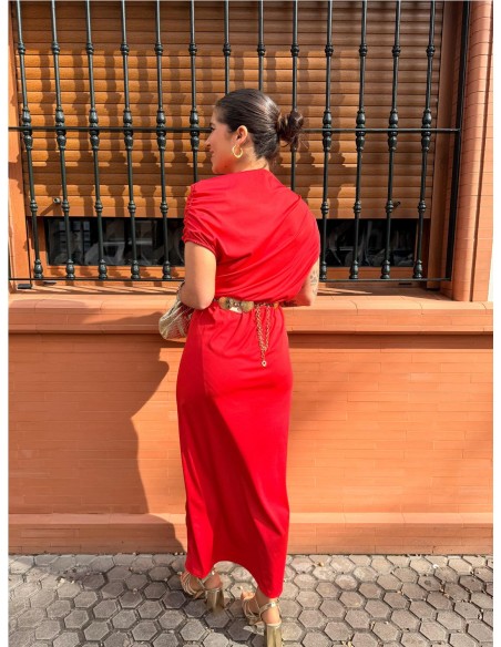 VESTIDO RUTH ROJO