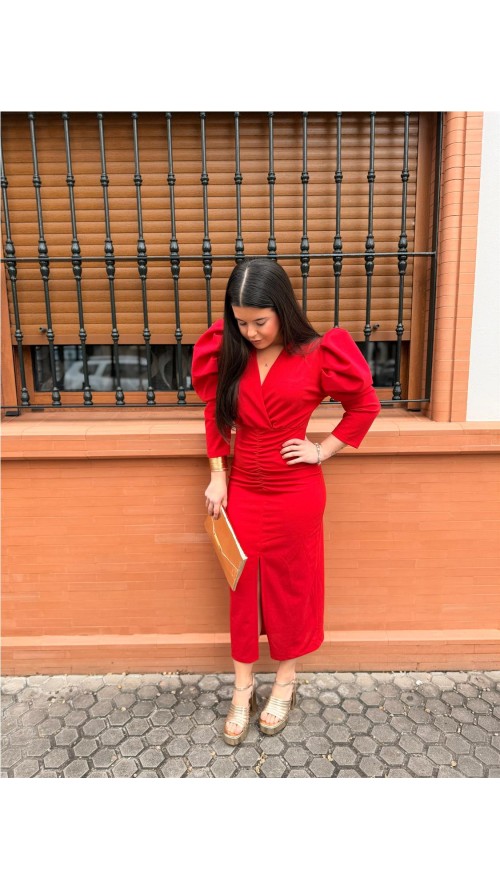 VESTIDO RESLE ROJO