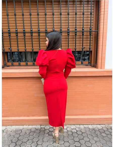 VESTIDO RESLE ROJO
