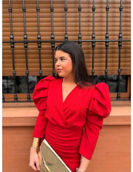 VESTIDO RESLE ROJO