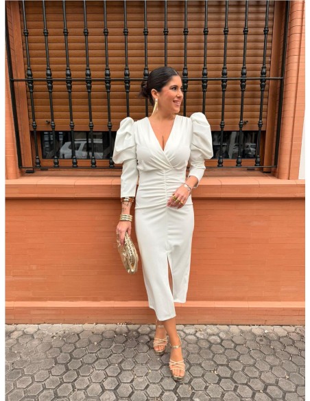 VESTIDO RESLE BLANCO