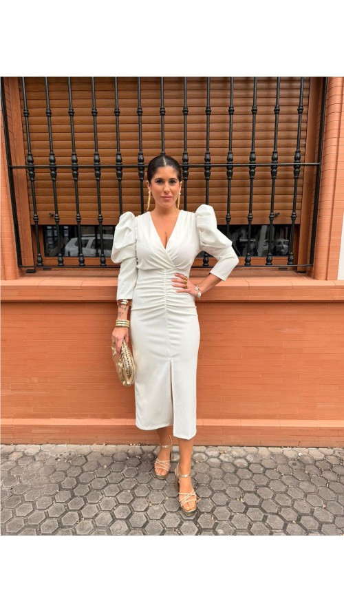 VESTIDO RESLE BLANCO