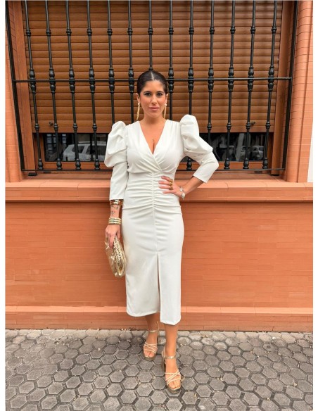 VESTIDO RESLE BLANCO