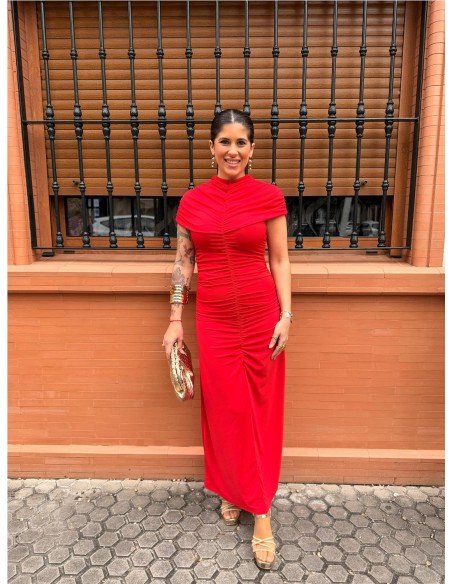VESTIDO PILAR ROJO