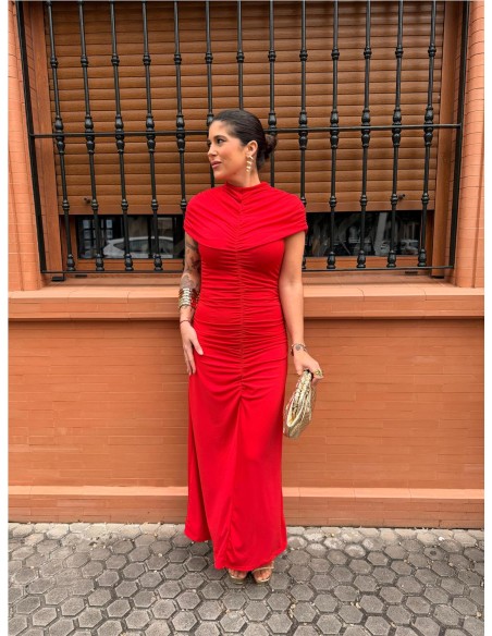 VESTIDO PILAR ROJO