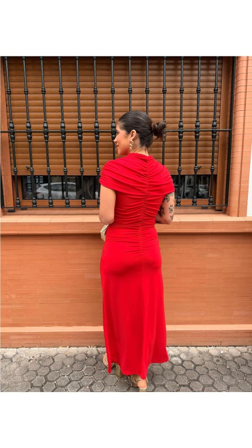 VESTIDO PILAR ROJO
