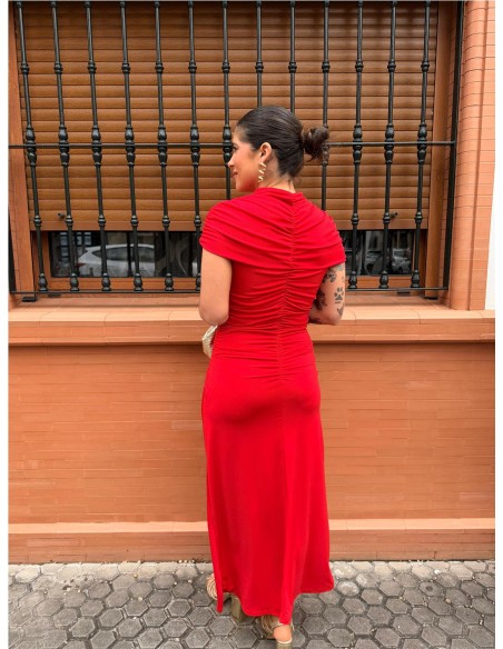 VESTIDO PILAR ROJO