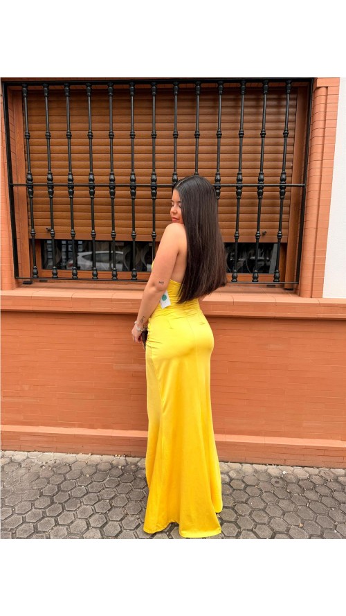 VESTIDO AMELIA AMARILLO