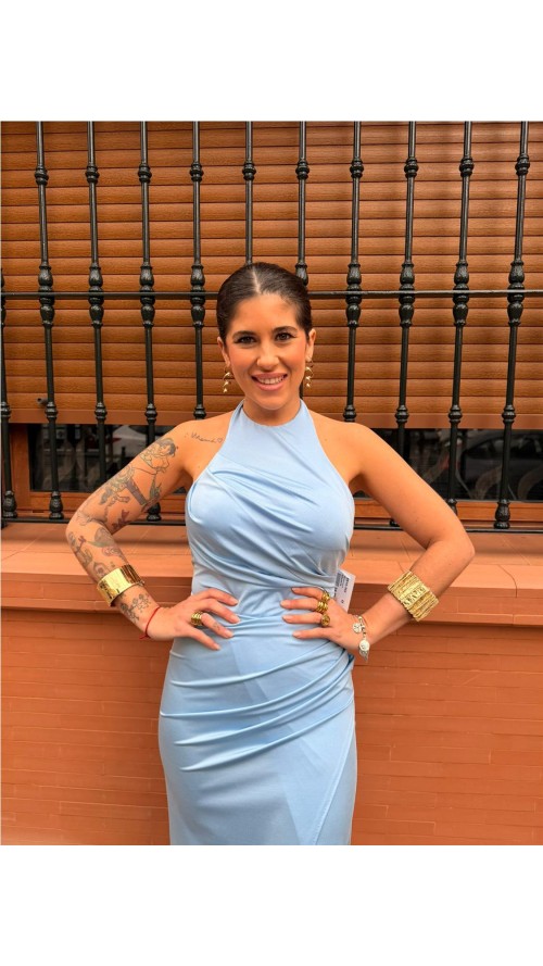 VESTIDO AMELIA CELESTE