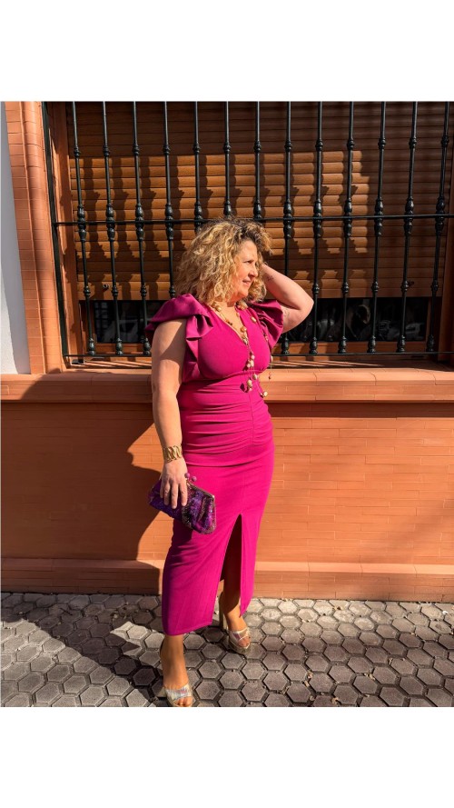 VESTIDO ALEXA BUGANVILLA