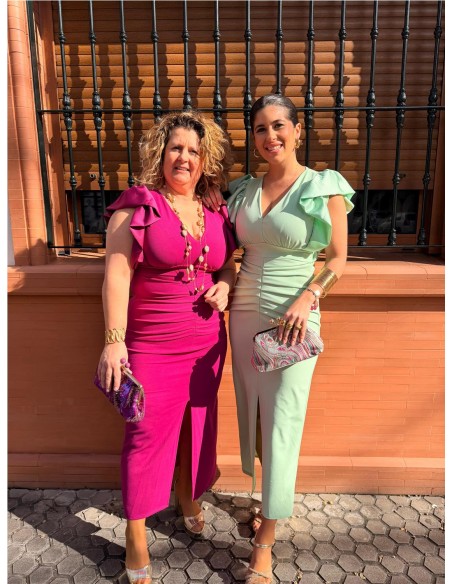 VESTIDO ALEXA VERDE CLARO