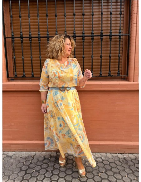 VESTIDO EDURNE AMARILLO