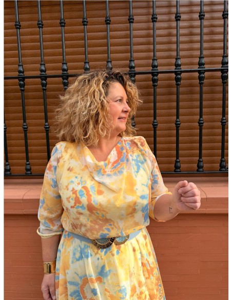 VESTIDO EDURNE AMARILLO