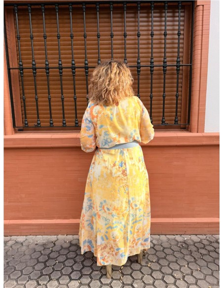 VESTIDO EDURNE AMARILLO