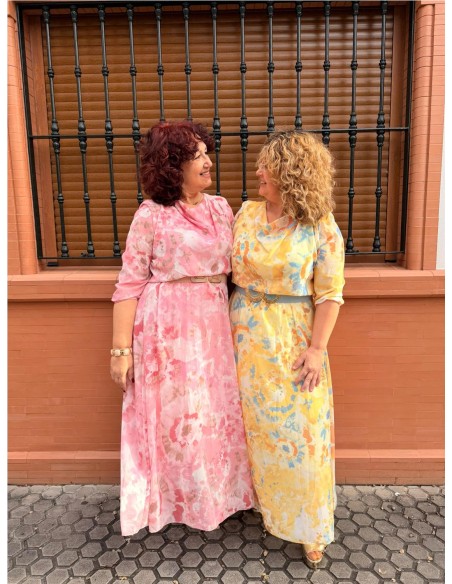 VESTIDO EDURNE AMARILLO