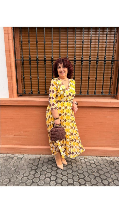 VESTIDO AMAPOLA AMARILLO