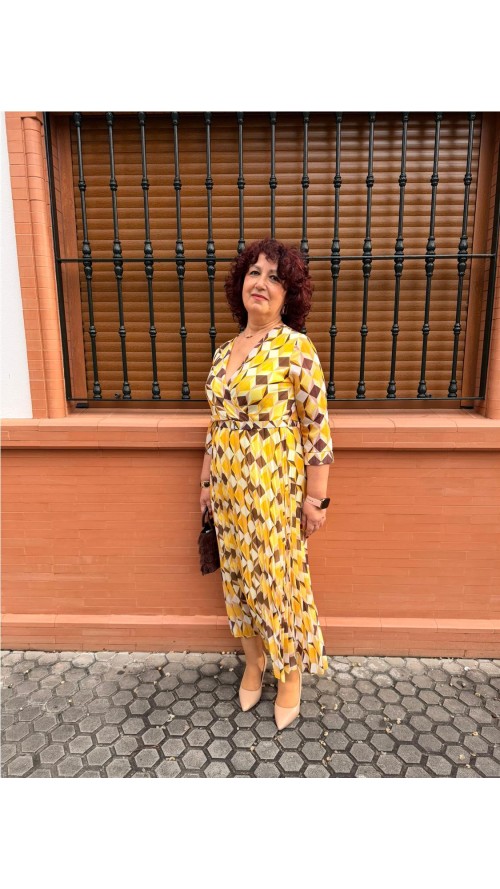 VESTIDO AMAPOLA AMARILLO