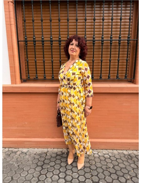 VESTIDO AMAPOLA AMARILLO