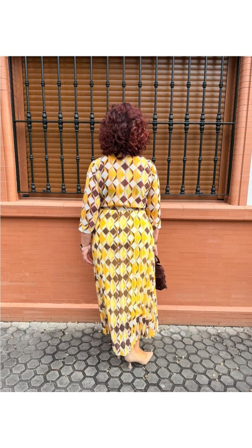 VESTIDO AMAPOLA AMARILLO