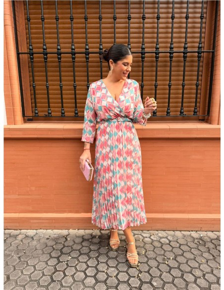 VESTIDO AMAPOLA ROSA