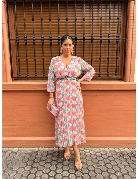 VESTIDO AMAPOLA ROSA