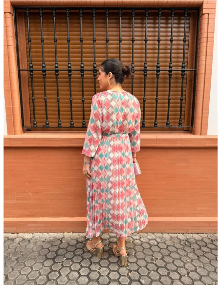 VESTIDO AMAPOLA ROSA