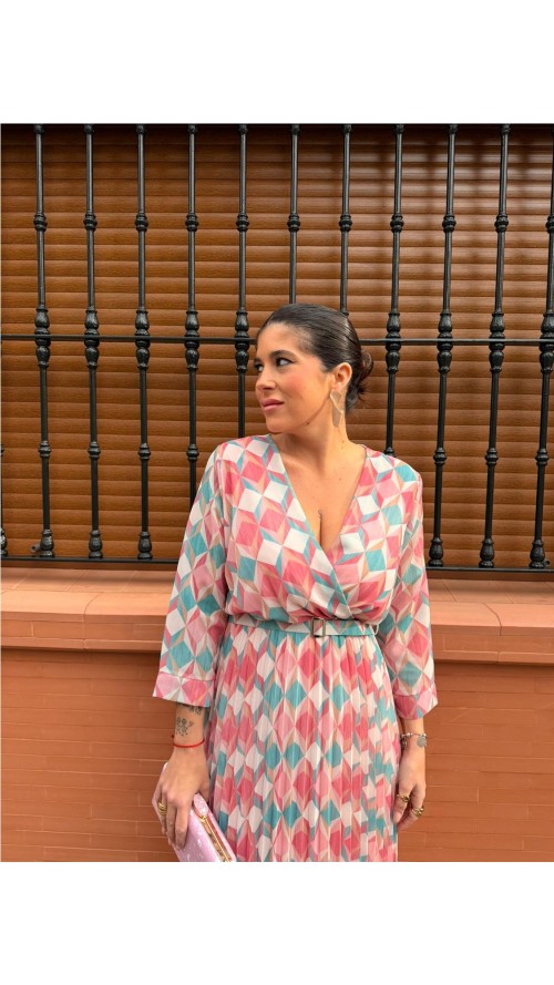 VESTIDO AMAPOLA ROSA