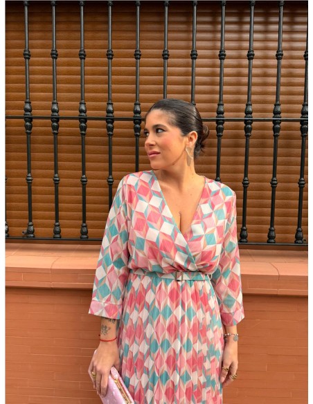 VESTIDO AMAPOLA ROSA