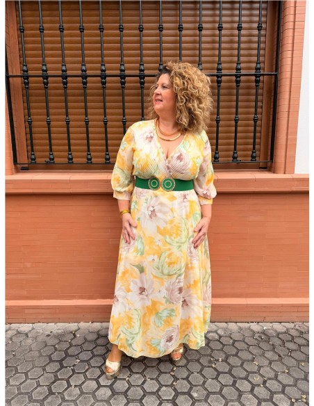 VESTIDO AMANDA AMARILLO