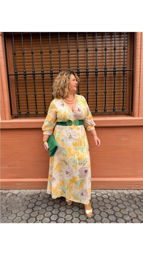 VESTIDO AMANDA AMARILLO