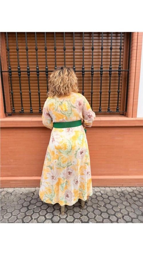 VESTIDO AMANDA AMARILLO