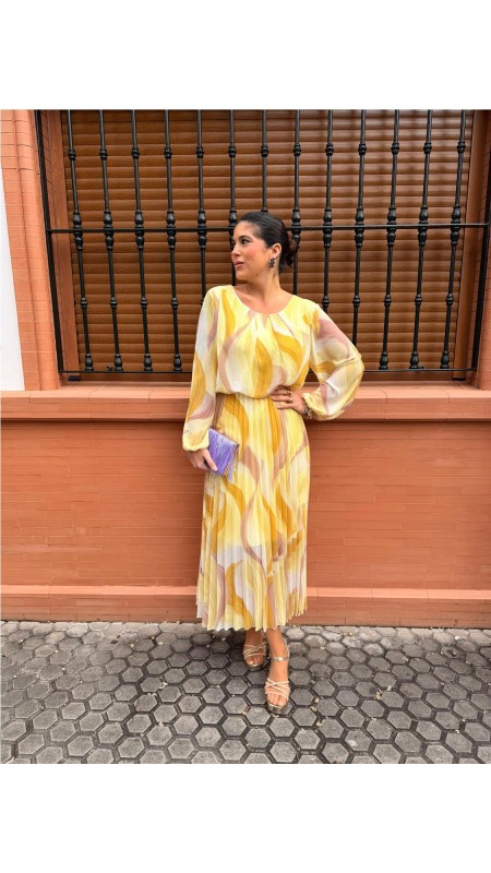 VESTIDO ISADORA AMARILLO