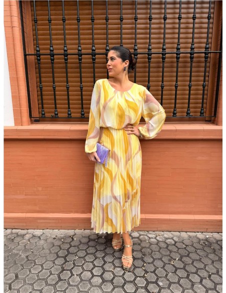VESTIDO ISADORA AMARILLO