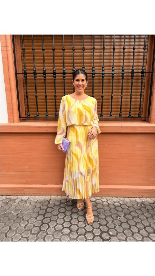 VESTIDO ISADORA AMARILLO