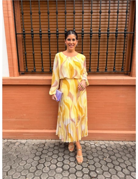 VESTIDO ISADORA AMARILLO
