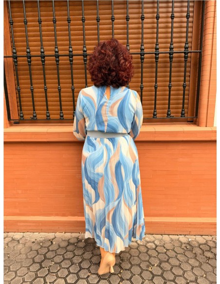 VESTIDO ISADORA CELESTE