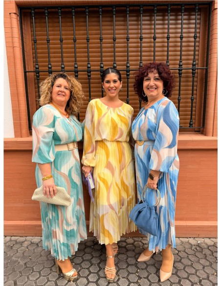 VESTIDO ISADORA CELESTE