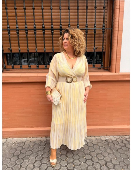 VESTIDO MACARENA AMARILLO