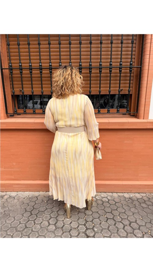 VESTIDO MACARENA AMARILLO