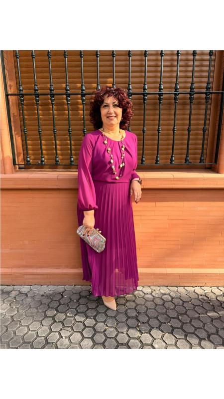 VESTIDO ADRIANA BUGANVILLA