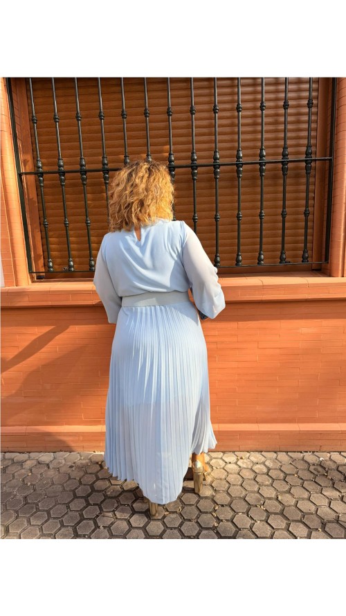 VESTIDO ADRIANA CELESTE