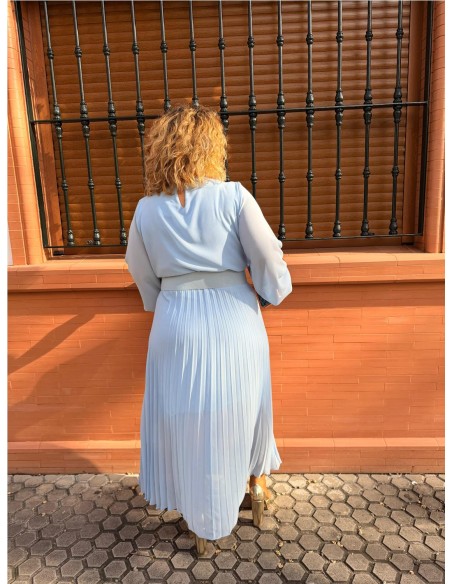 VESTIDO ADRIANA CELESTE